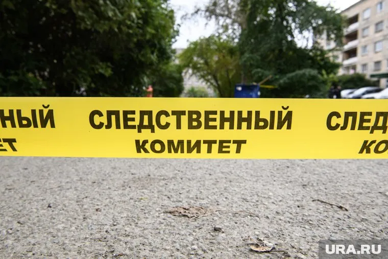 Следователи работают на месте происшествия