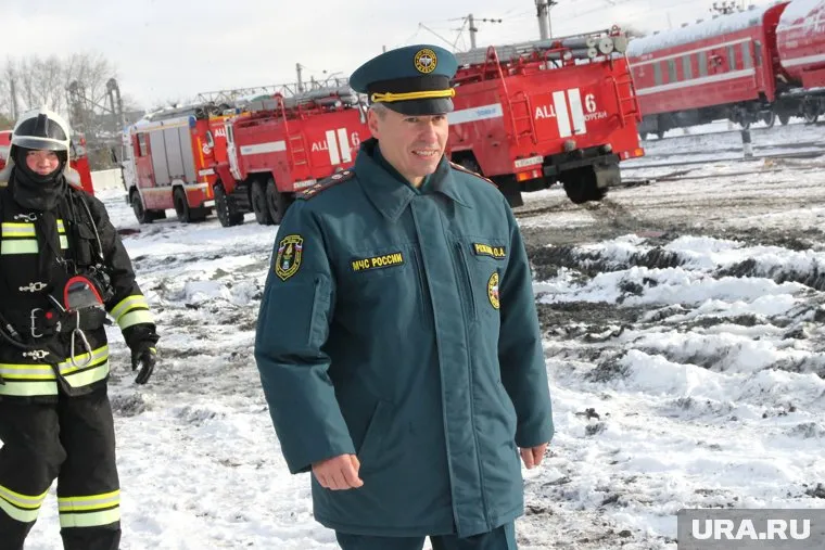 Экс-начальник курганского МЧС Олег Рожков подозревается в растрате и злоупотреблении служебными полномочиями