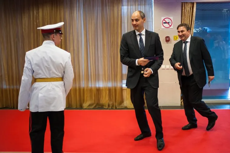 Официальная церемония вступления Евгения Куйвашева в должность губернатора Свердловской области. Екатеринбург