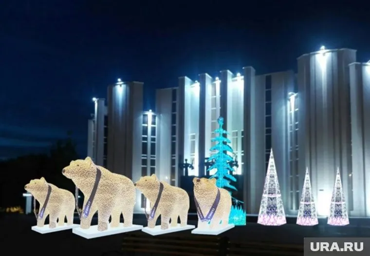 Высота фигур достигает 11 метров