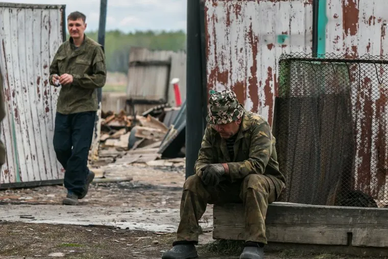 Сгоревшие сельские дома. Мыркайское