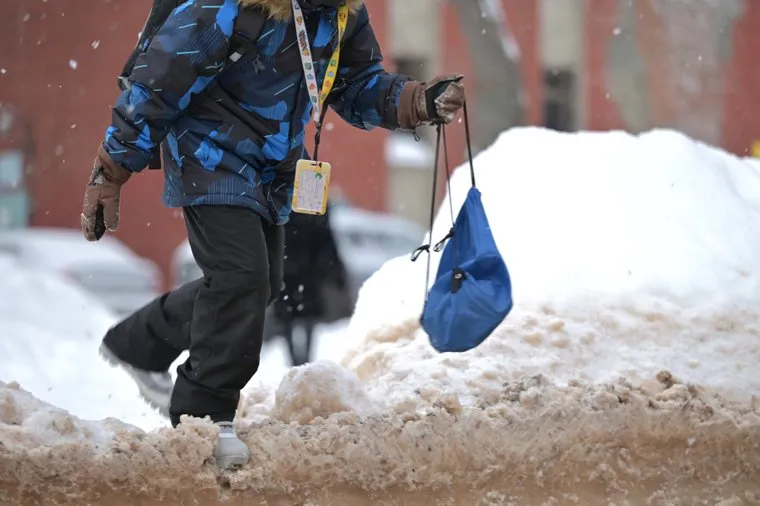 Уборка снега. Пермь