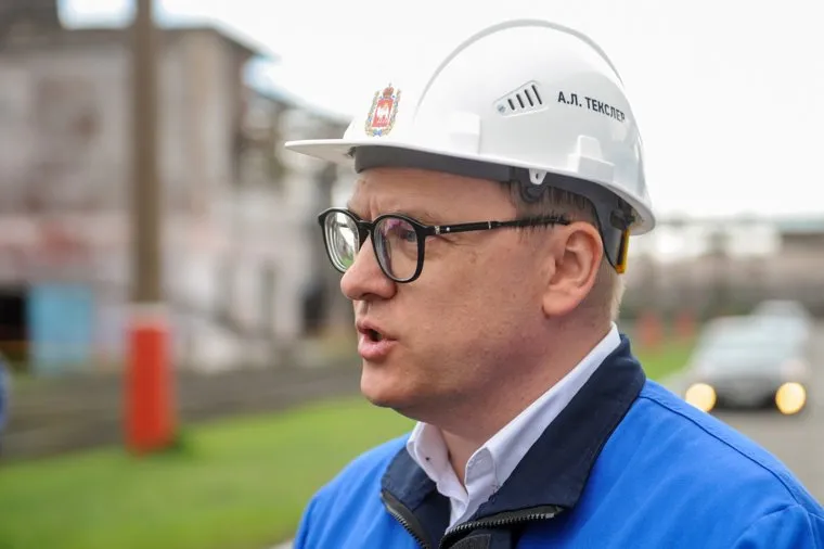 Алексей Текслер посетил площадки Челябинского металлургического комбинат (ЧМК). Челябинск 