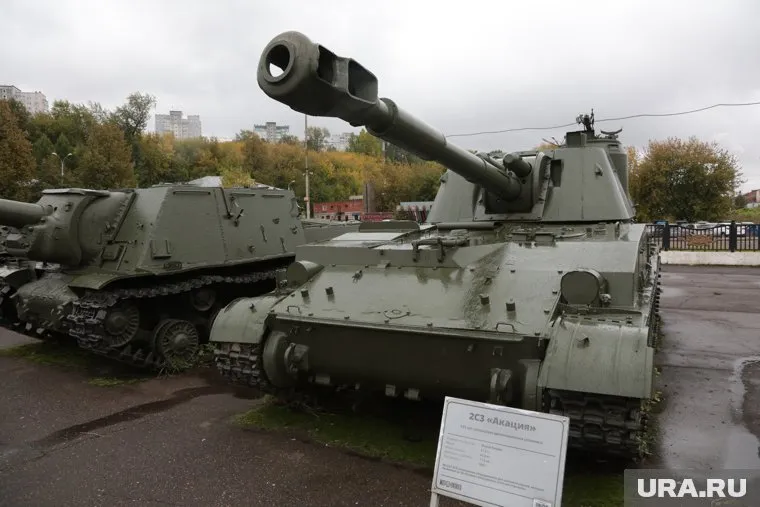 Военную технику установят на новой площади в селе Исетское (архивное фото)