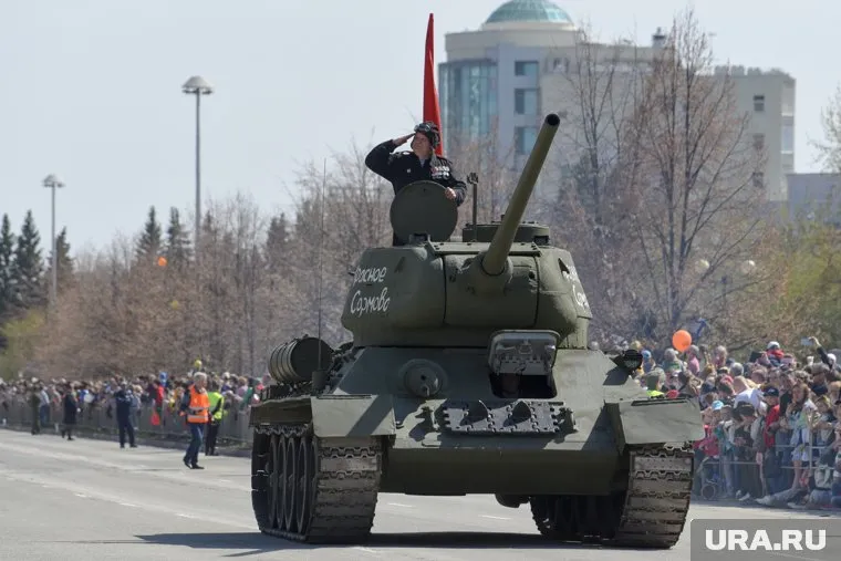 Традиционно в Екатеринбурге пройдет 9 мая Парад Победы 