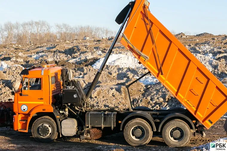 Снежный полигон. Тюмень