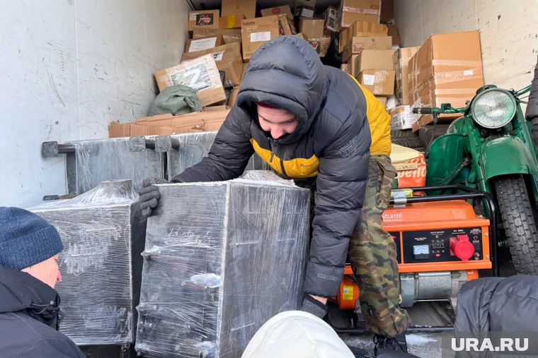 Волонтеры Кургана закрыли 25-ую гуманитарную миссию помощью мотострелкам