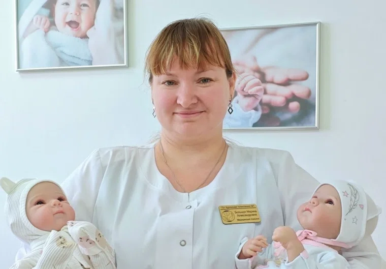 Марина Большун из Кургана покорила жюри международного конкурса по охране материнства