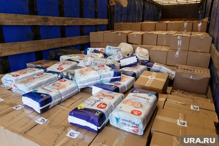 Большая часть груза направлена семьям с детьми, которые оказались в сложной жизненной ситуации