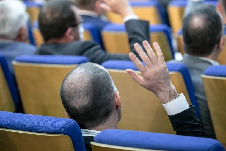 Первое заседание ОП РФ седьмого созыва. Москва