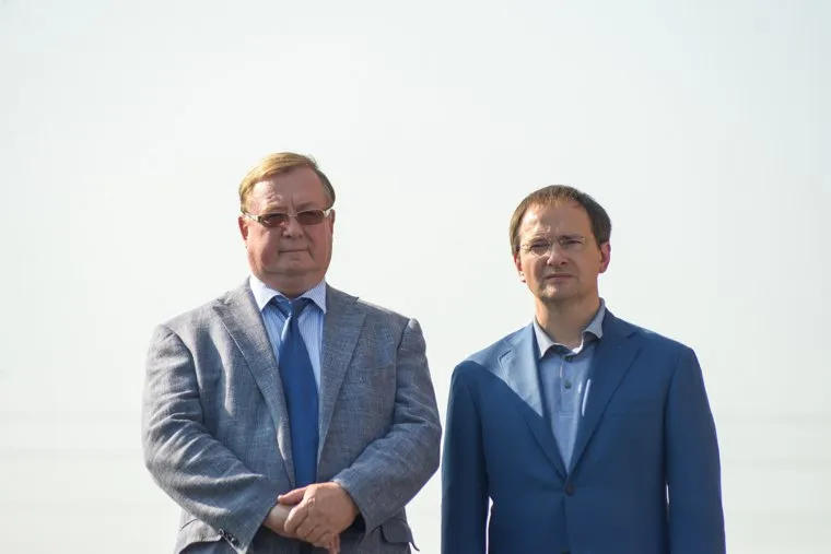 Визит Патриарха Кирилла в село Батурино на родину Антонина Капустина, мединский владимир, православие, степашин сергей