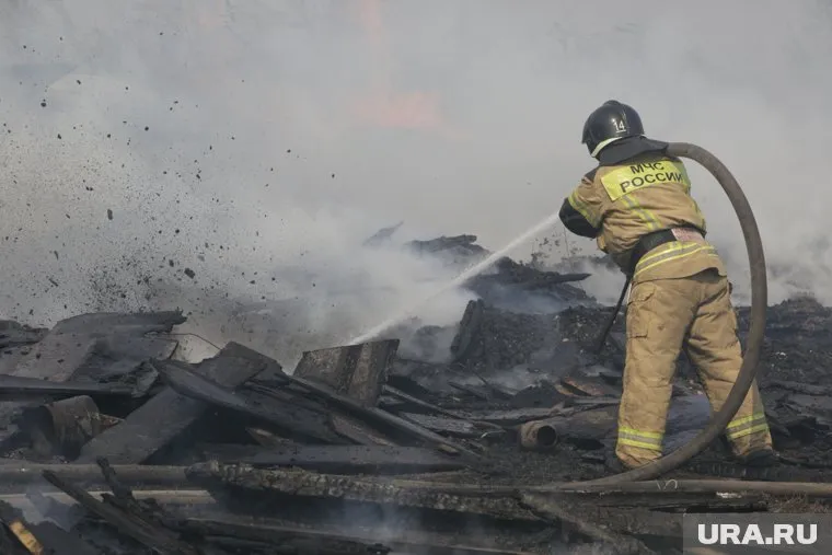 Пожар произошел ночью 7 ноября (архивное фото)