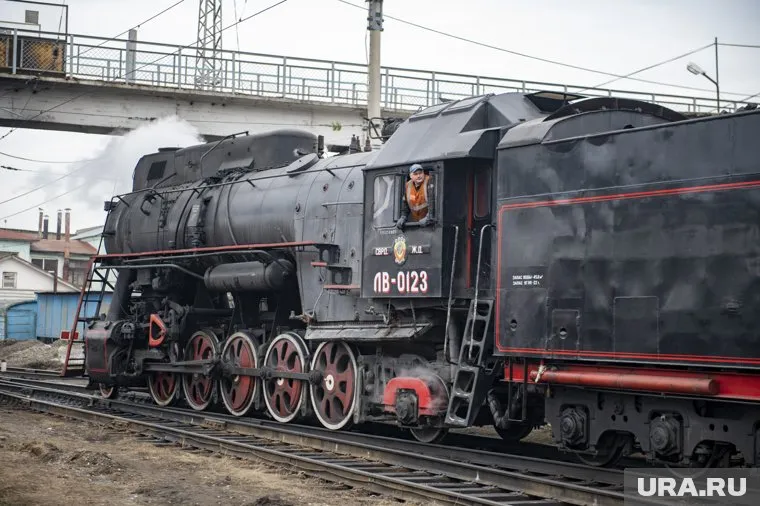 Предварительной причиной возгорания паровоза стало нарушение правил пожарной безопасности (архивное фото)