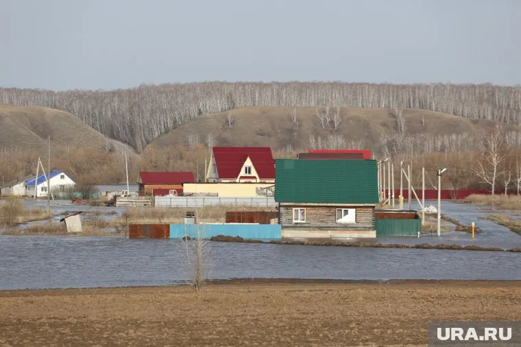 Из-за паводка в Омске введен режим ЧС