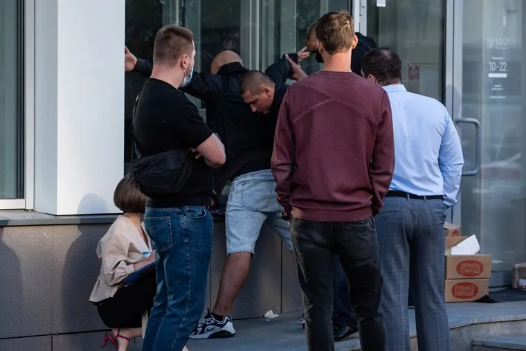 Обстановка на улице Юмашева. Екатеринбург