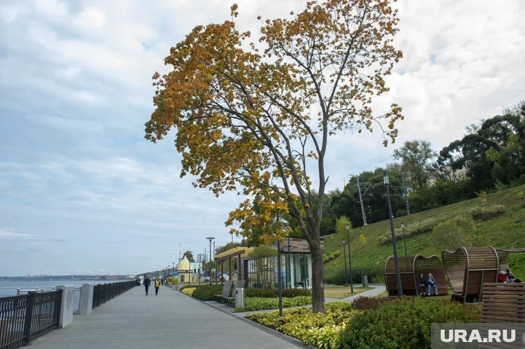 После завершения работ общая длина пермской набережной составит 3,8 км