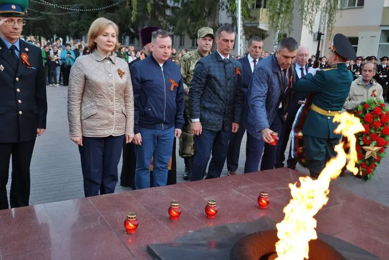 Акция Свеча памяти. Курган