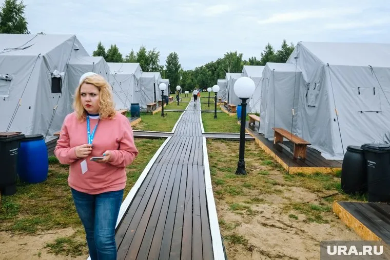 Палаточный лагерь примет за смену 200 человек (архивное фото)