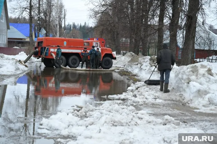 Город затопило 17 марта