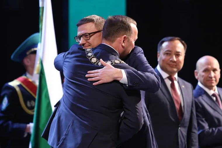 Торжественная церемония инаугурации губернатора Вадима Шумкова. Курган