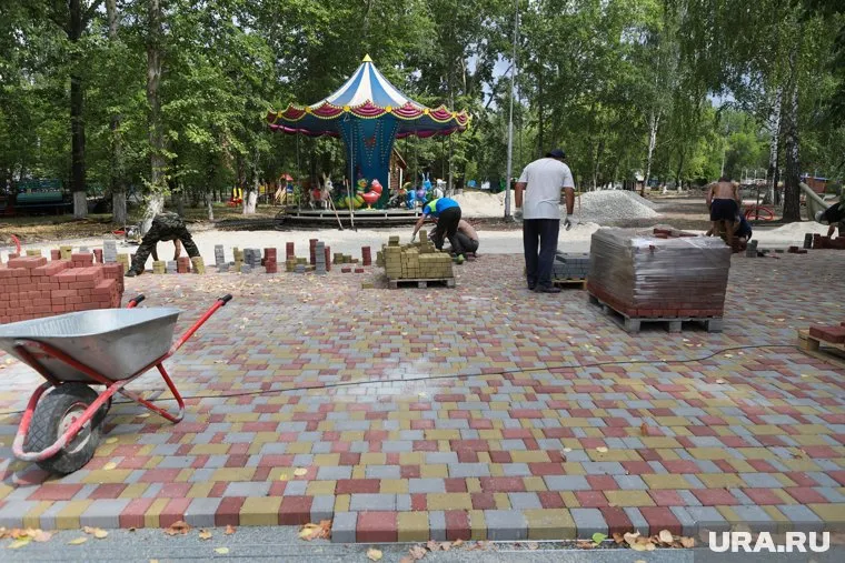 В парке срываются сроки ремонта в зоне аттракционов