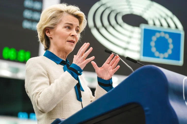 Урсула фон дер Ляйен заявила, что выделит Украине 6 млрд евро для создания альянса по беспилотникам