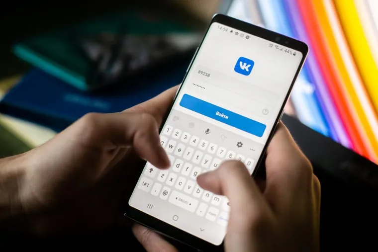 Мобильное приложение "Вконтакте". Москва