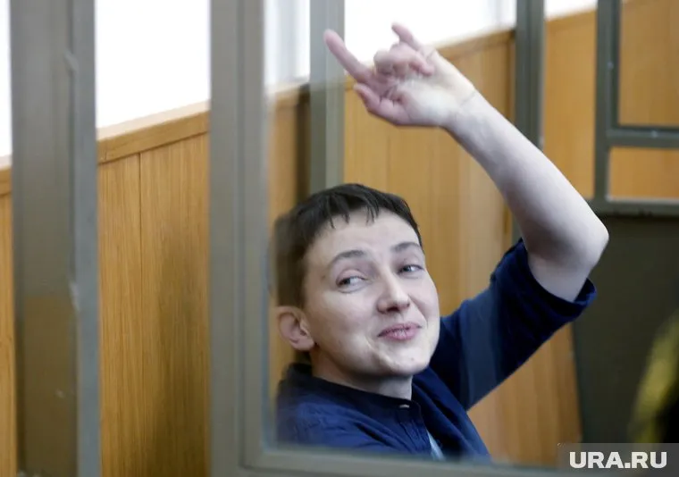 Надежда Савченко в день вынесения приговора