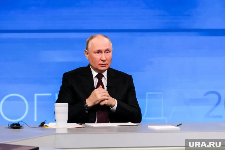 Вопрос Владимиру Путину задали во время «Итогов года»