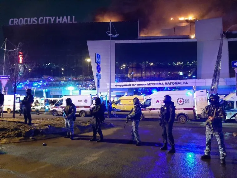 Обстановка вокруг Крокус Сити Холл