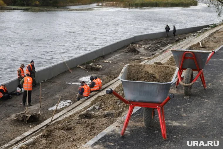 Новые набережные получат Шадринск, Петухово и Катайск. В Кургане продолжат строительство набережной