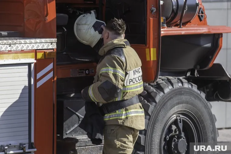 Пожар произошел на кустовой площадке