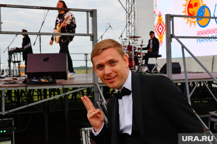 Максим Пивоваров был ведущим мероприятий в Курганской области