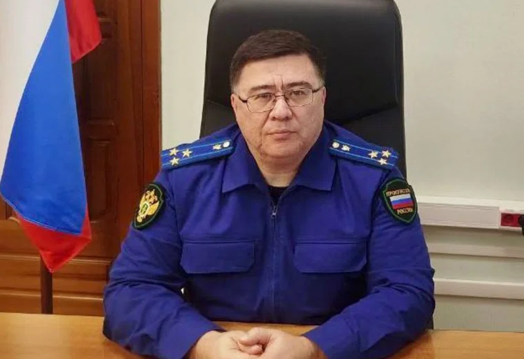 Евгения Мичурина представили коллективу прокуратуры Снежинска