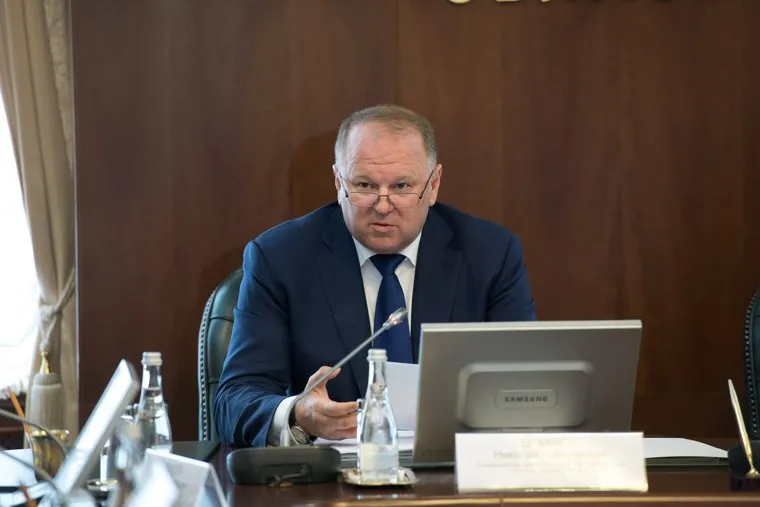 Совещание о социально экономическом развитии тюменской области с Николаем Цукановым и Александром Моором. Тюмень, цуканов николай