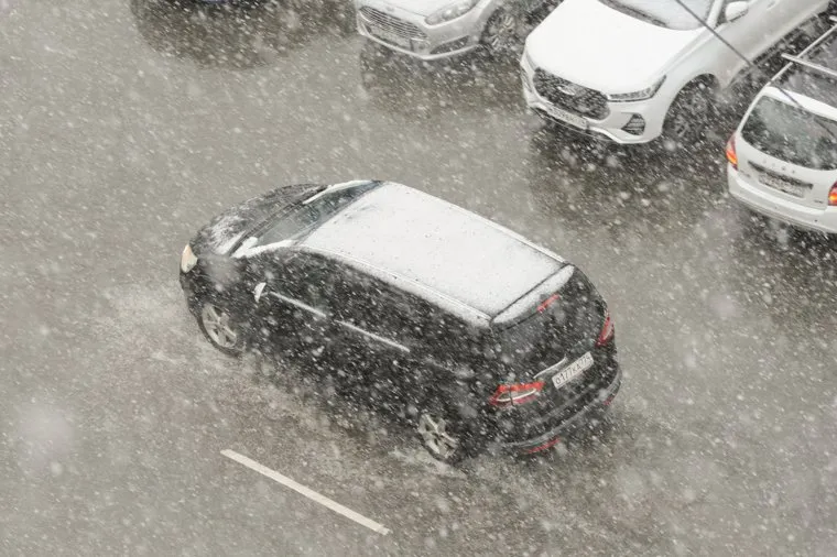 Снегопад. Челябинск