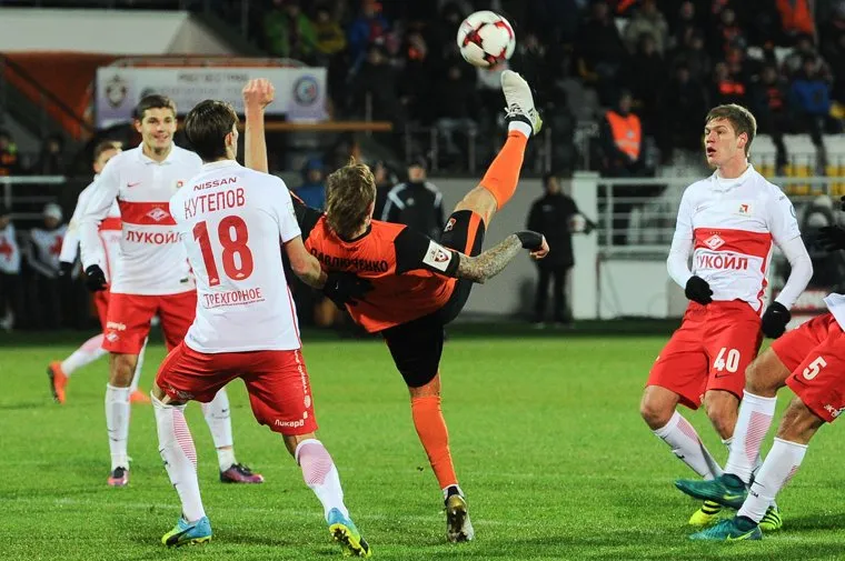 Чемпионат России-2016: ФК Урал - ФК Спартак-Москва. Екатеринбург, фк урал, павлюченко роман, фк спартак москва, кутепов илья