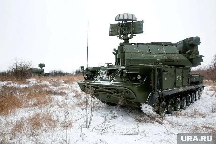 ЗРК «Тор-М2» выполняет задачи в приграничном районе Курской области