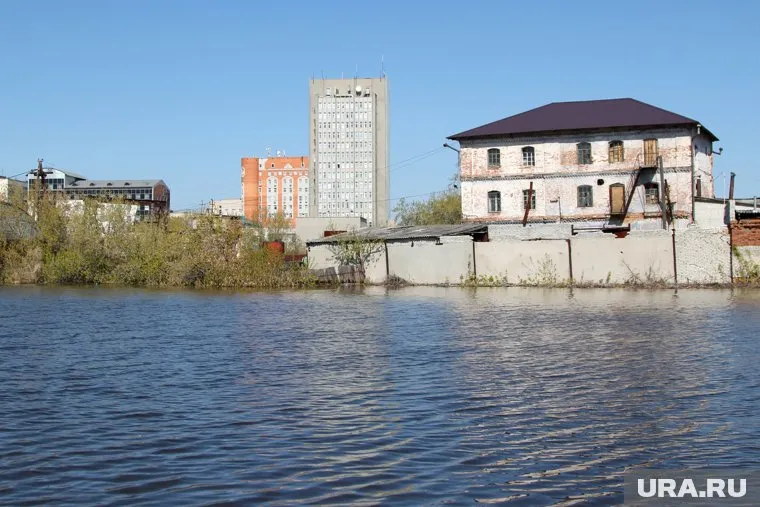 В Тоболе увеличился уровень воды у Кургана (архивное фото)