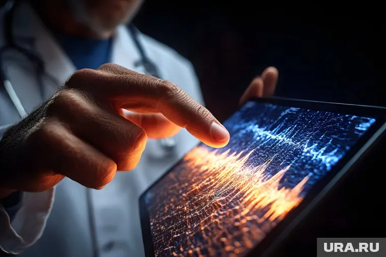 ИИ в медицине. Создано в Midjourney