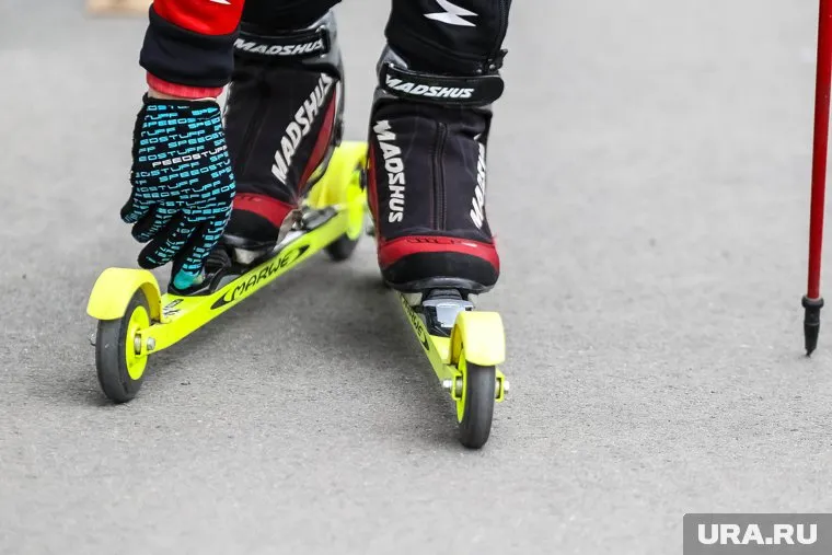 Сергей Устюгов принял участие в спринтерских забегах на лыжероллах