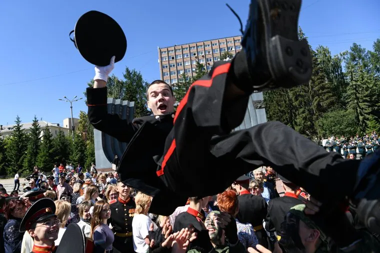 Торжественная церемония 73-го выпуска ЕкСВУ. Екатеринбург