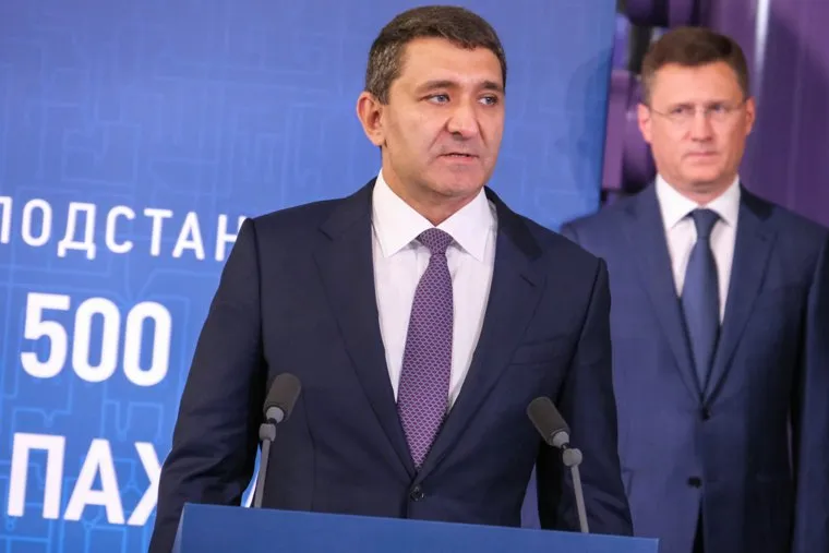 Посещение электроподстанции Пахра М.В. Мишустиным