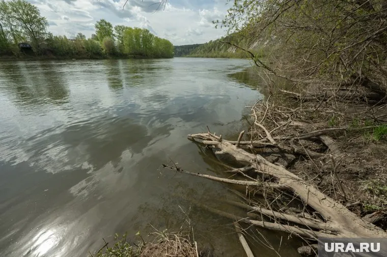 Уровень воды в реке Юрюзань резко вырос