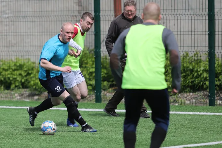 Товарищеский матч по мини-футболу между сотрудниками УФСИН и Росгвардии. Курган