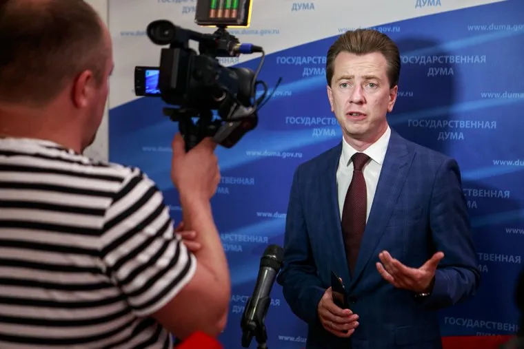 Государственная Дума РФ. Москва, бурматов владимир, интервью