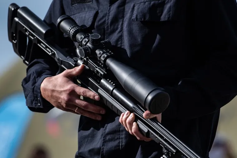 Открытие IV Евроазиатского чемпионата по снайпингу-2021 на площадке полигона Свердловского учебного центра ЦВО. Екатеринбург