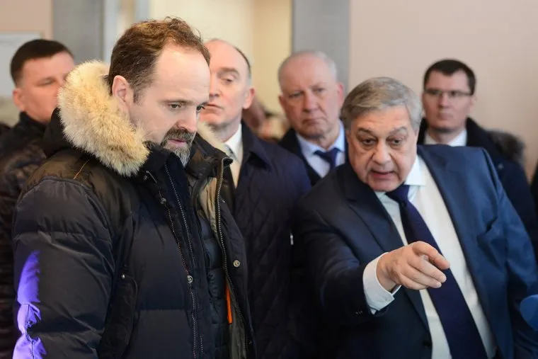 Визит министра природных ресурсов и экологии Сергея Донского на предприятия - ЧМК, городская свалка, ЧЭМК. Челябинск, донской сергей, дубровский борис, ходоровский павел