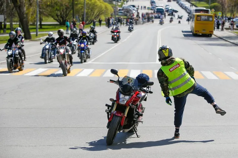 Открытие сезона байкеров. Екатеринбург