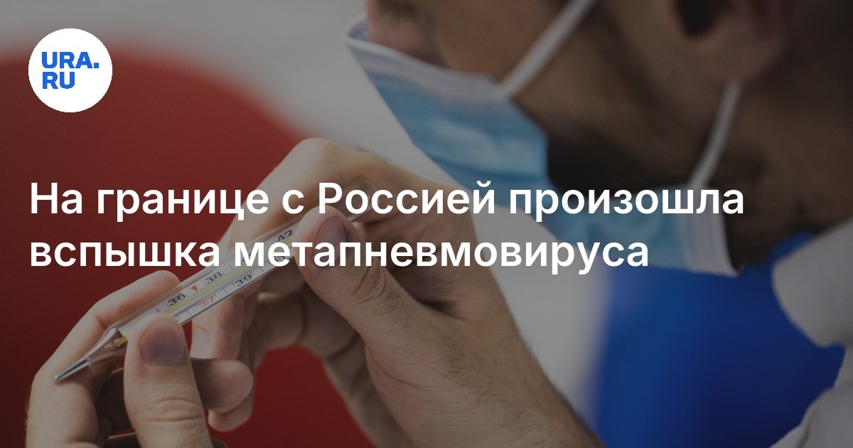 На границе с Россией произошла вспышка метапневмовируса